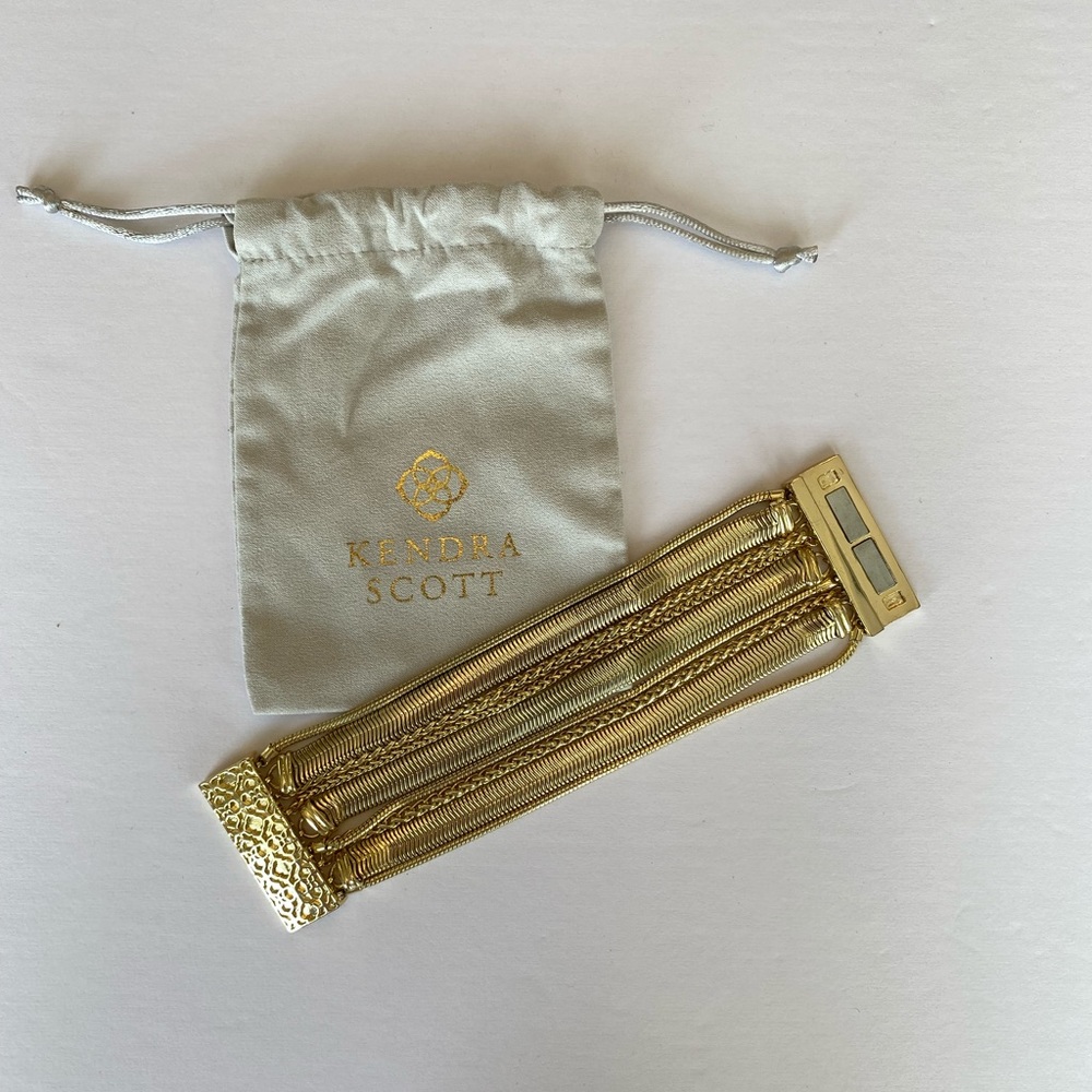 Kendra Scott Gold Wylie Bracelet